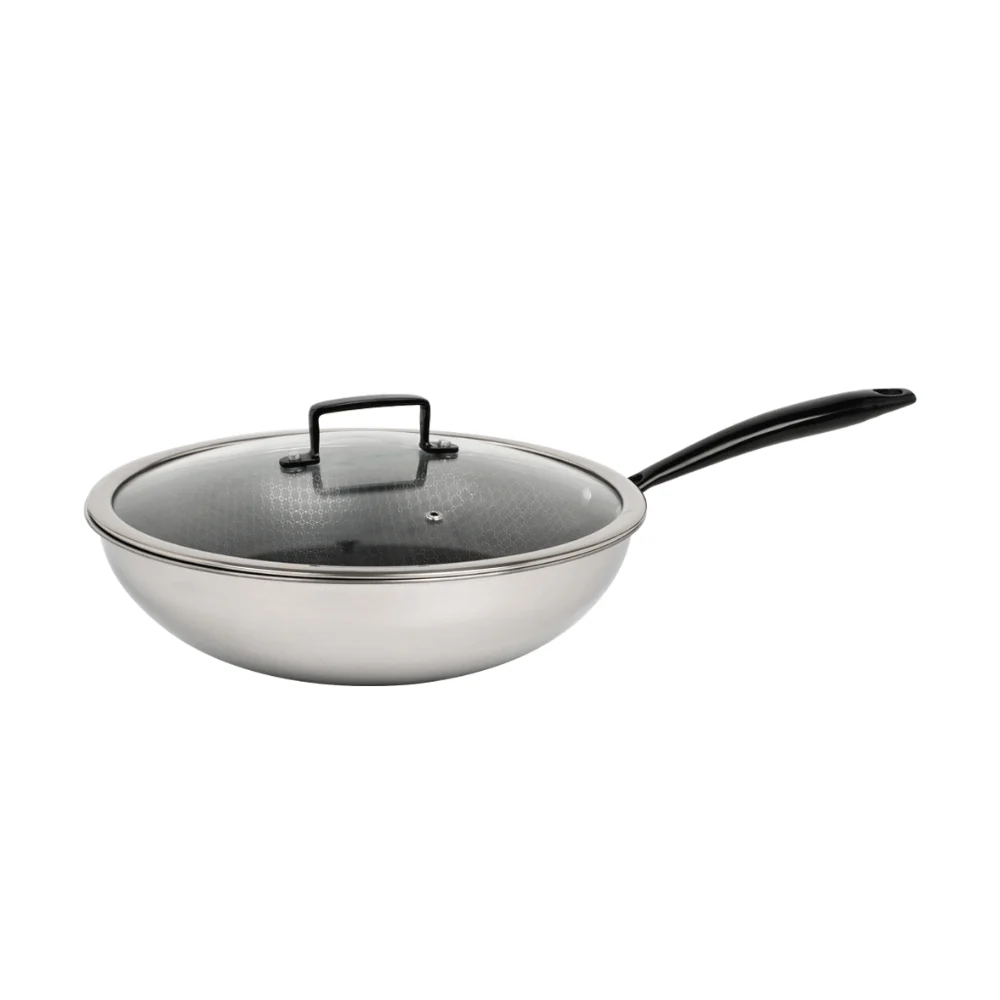 Woks and milk pans