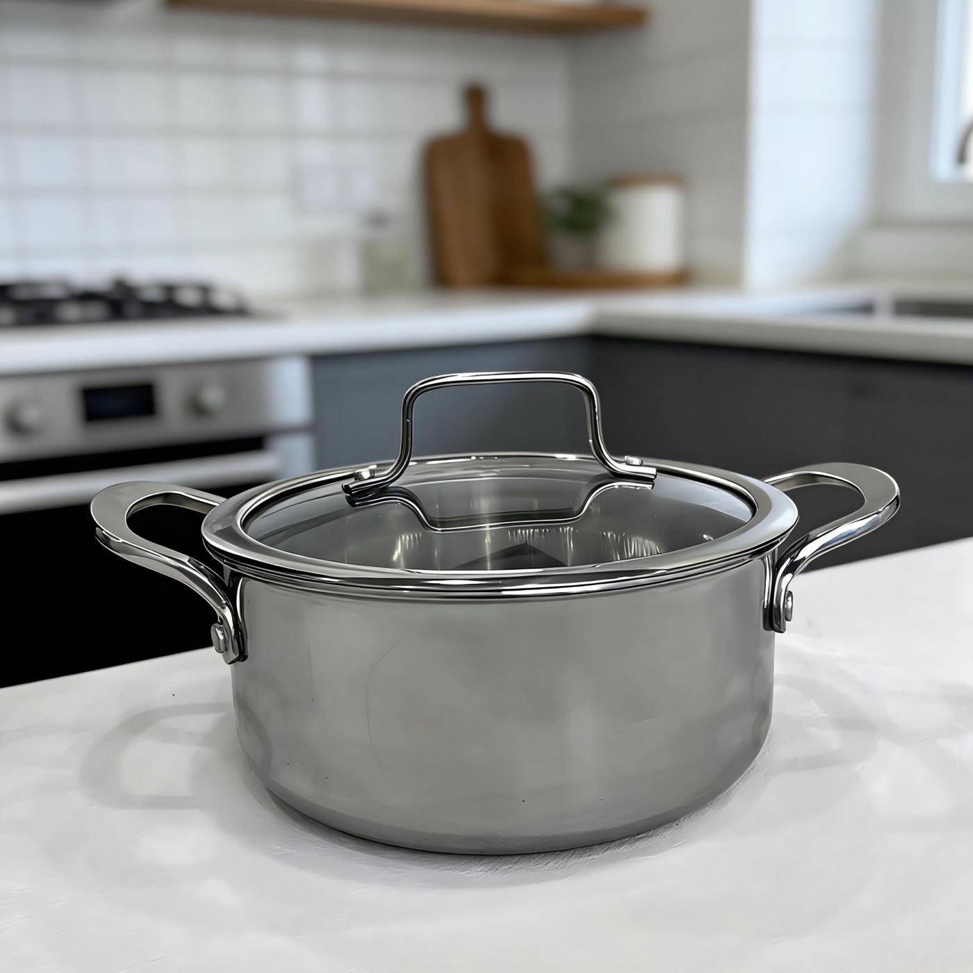 Tri-ply Titanium Stock pot